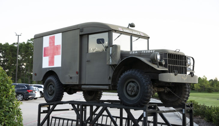 Kingwood Emergency Hospital - Army Jeep